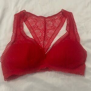 Victoria’s Secret Red Bralette Size M